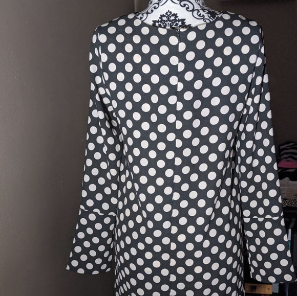 🔥3/$30🔥H&M Polka dot shift dress - sz 4 - Picture 8 of 8
